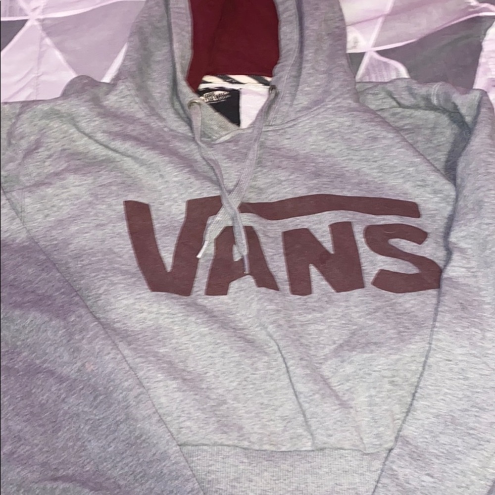 Vans cropped hoodie
